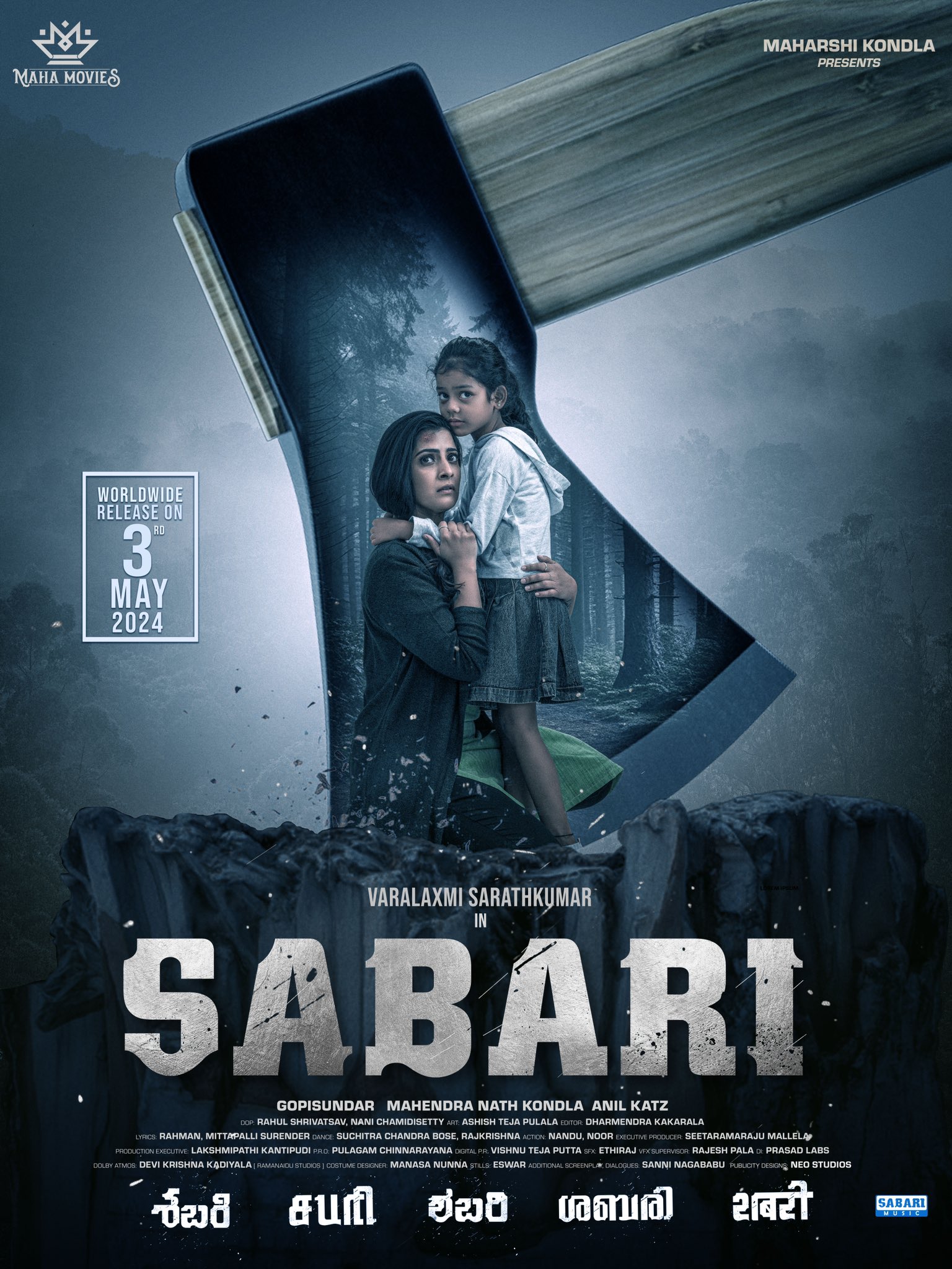 Download Sabari (2024) Dual Audio [Hindi-Tamil] SNXT WEB-DL Full Movie 480p 720p 1080p